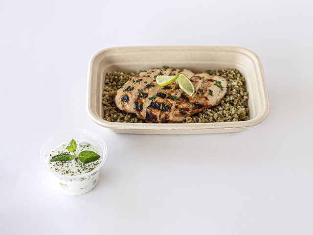 Freekeh with chicken